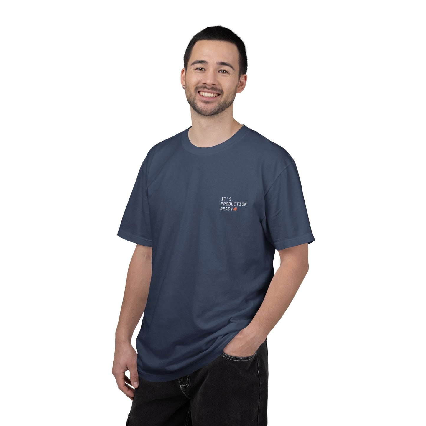 "It's Production Ready" Claude AI meme t-shirt