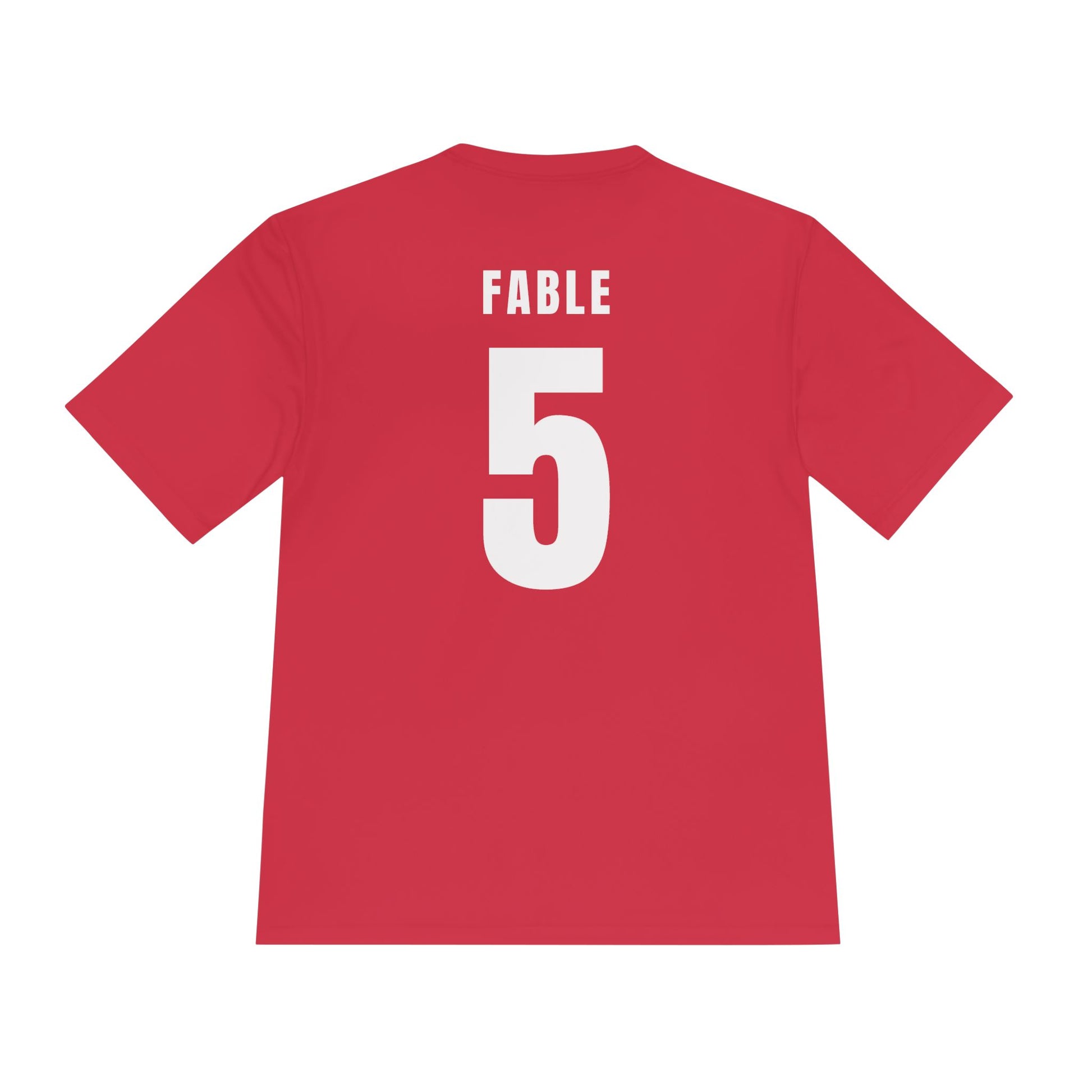Claude Fable 5 AI soccer jersey tee