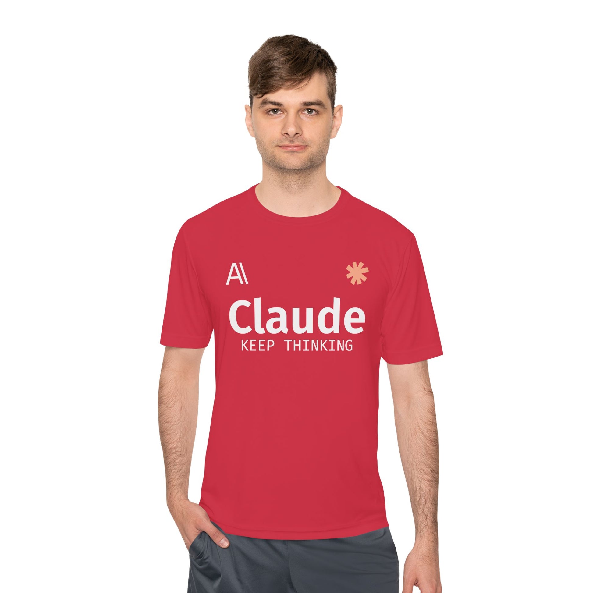 Claude Fable 5 AI soccer jersey tee
